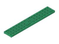 MINI CHANNEL GRATE 3'   GREEN - Channel Drain